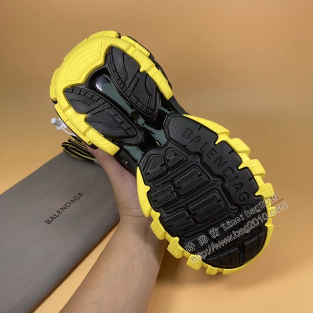 Balenciaga經典款男女鞋 巴黎世家頂級版本三代復古運動姥爺鞋 3代Triple-S 3.0 Balenciaga情侶款老爹鞋  hdbl1239